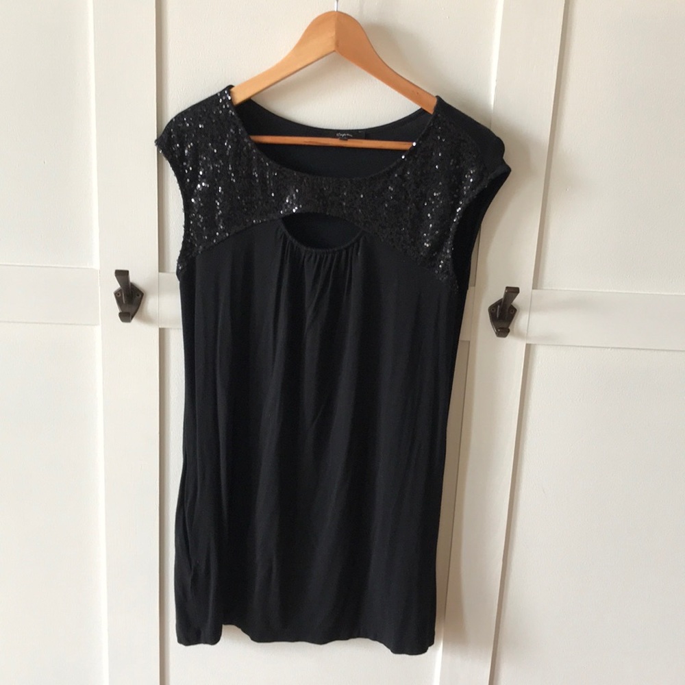 Express sequin tunic.